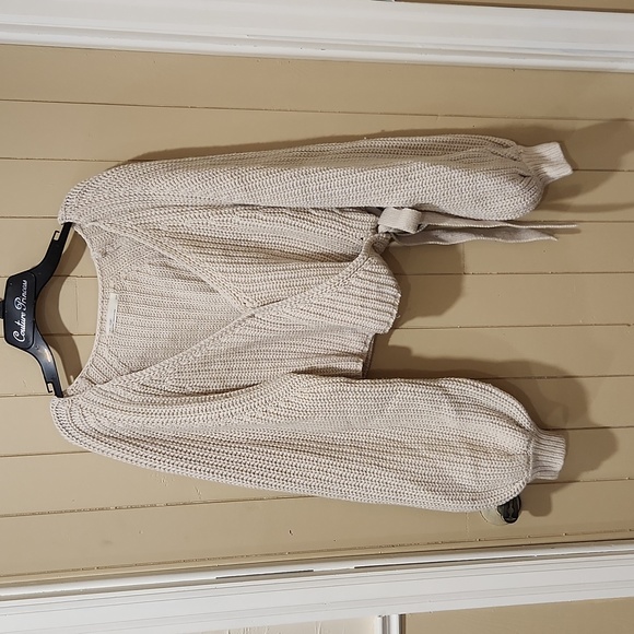 OAK + FORT Sweaters - M Oak + Fort crop wrap